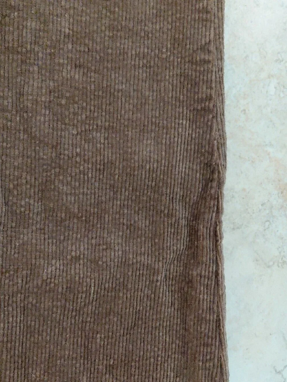SHEIN Brown Corduroy Flared Jeans